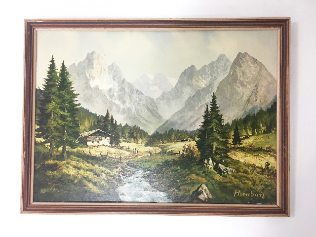 ARTWORK, Landscape (Medium) - Alps Stream